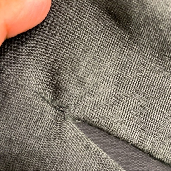 Vintage Pia Rucci black linen dress size 10 runs small. - Picture 14 of 16